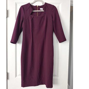 Eggplant Calvin Klein Size 6 Dress